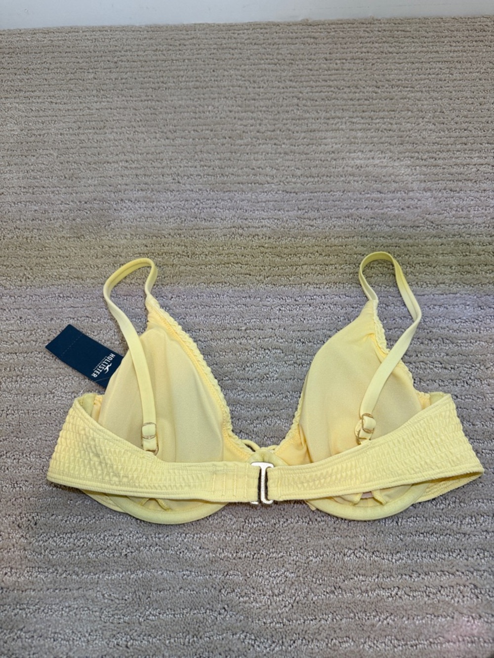 Hollister Yellow Textured Underwire Bikini Set - Picture 6 of 8